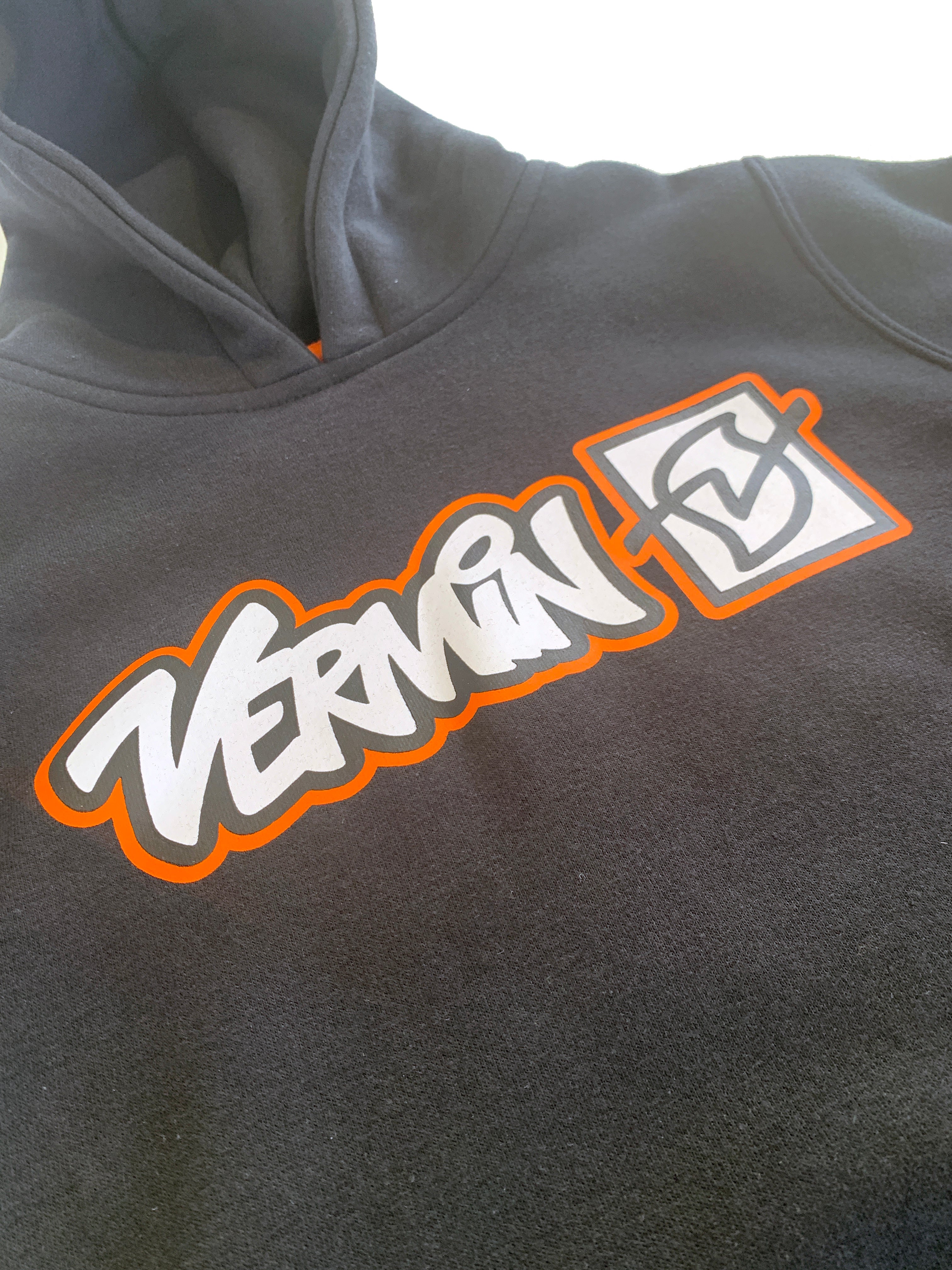 "Vermin" LOGO Youth Ultra Heavyweight Hoodie (Black)