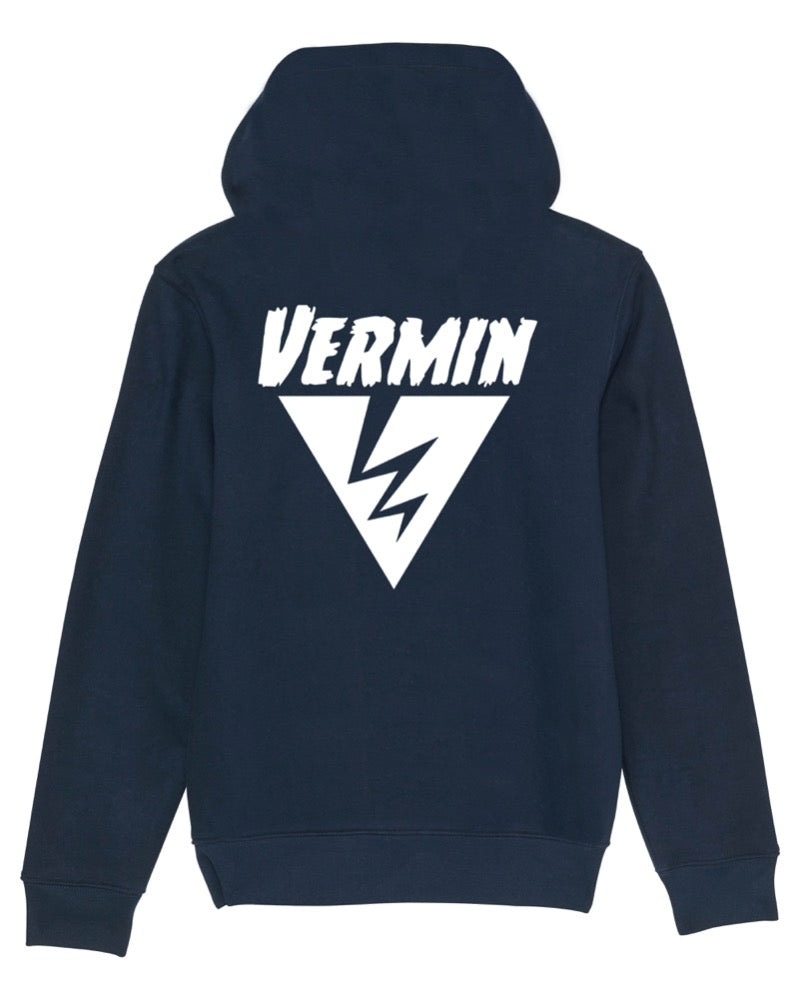 RKO Ultra Heavyweight Youths Hoodie (Navy)