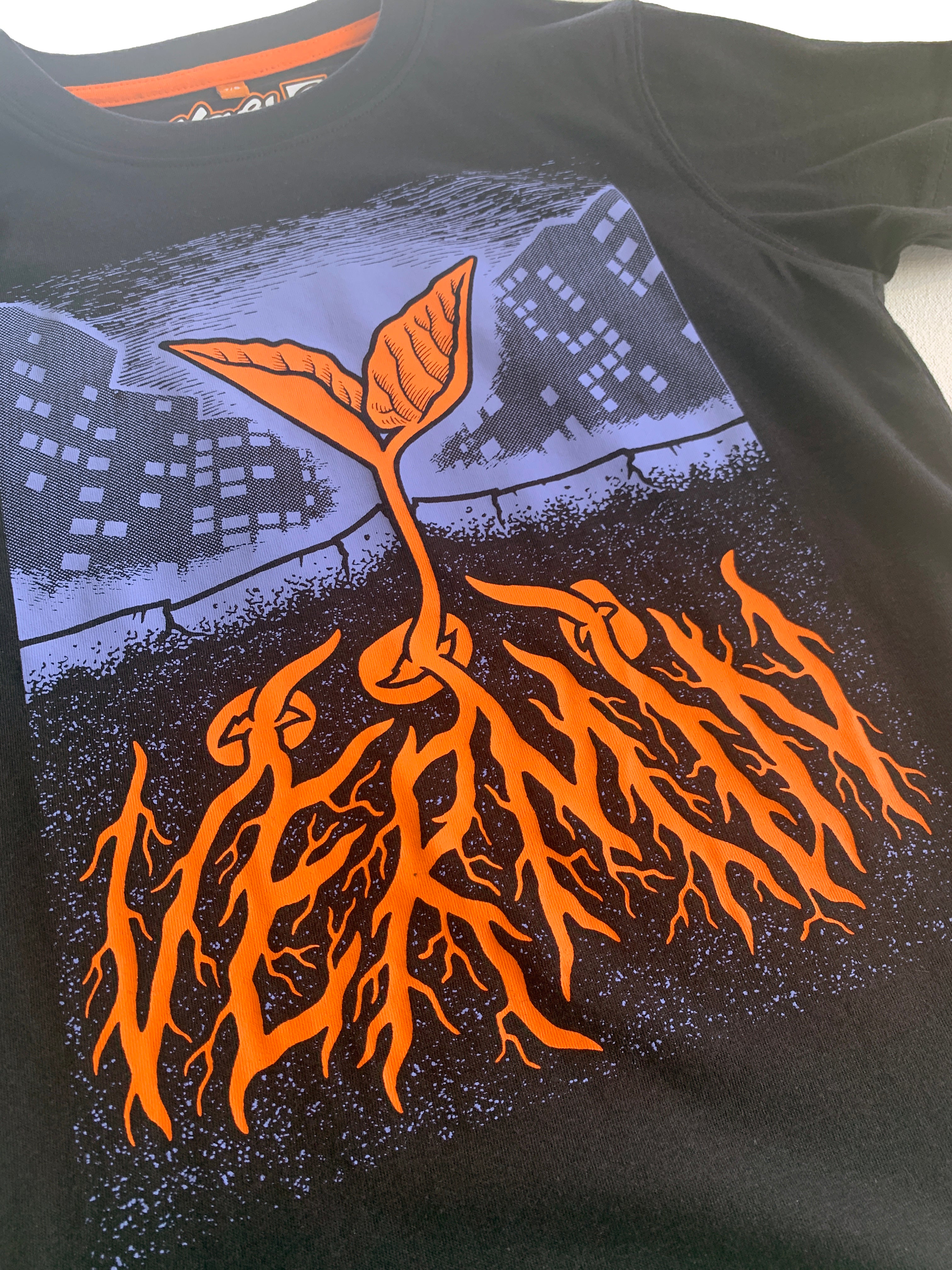 ROOTS T - Youth 100% Organic combed cotton T shirt