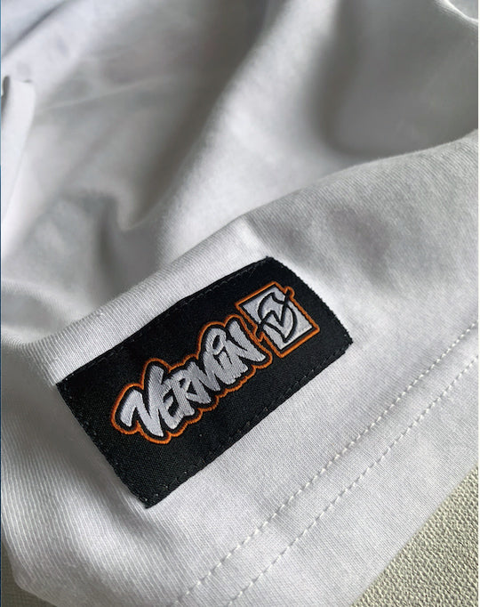NATAS Tee WHITE Youth 100% Organic Cotton T shirt