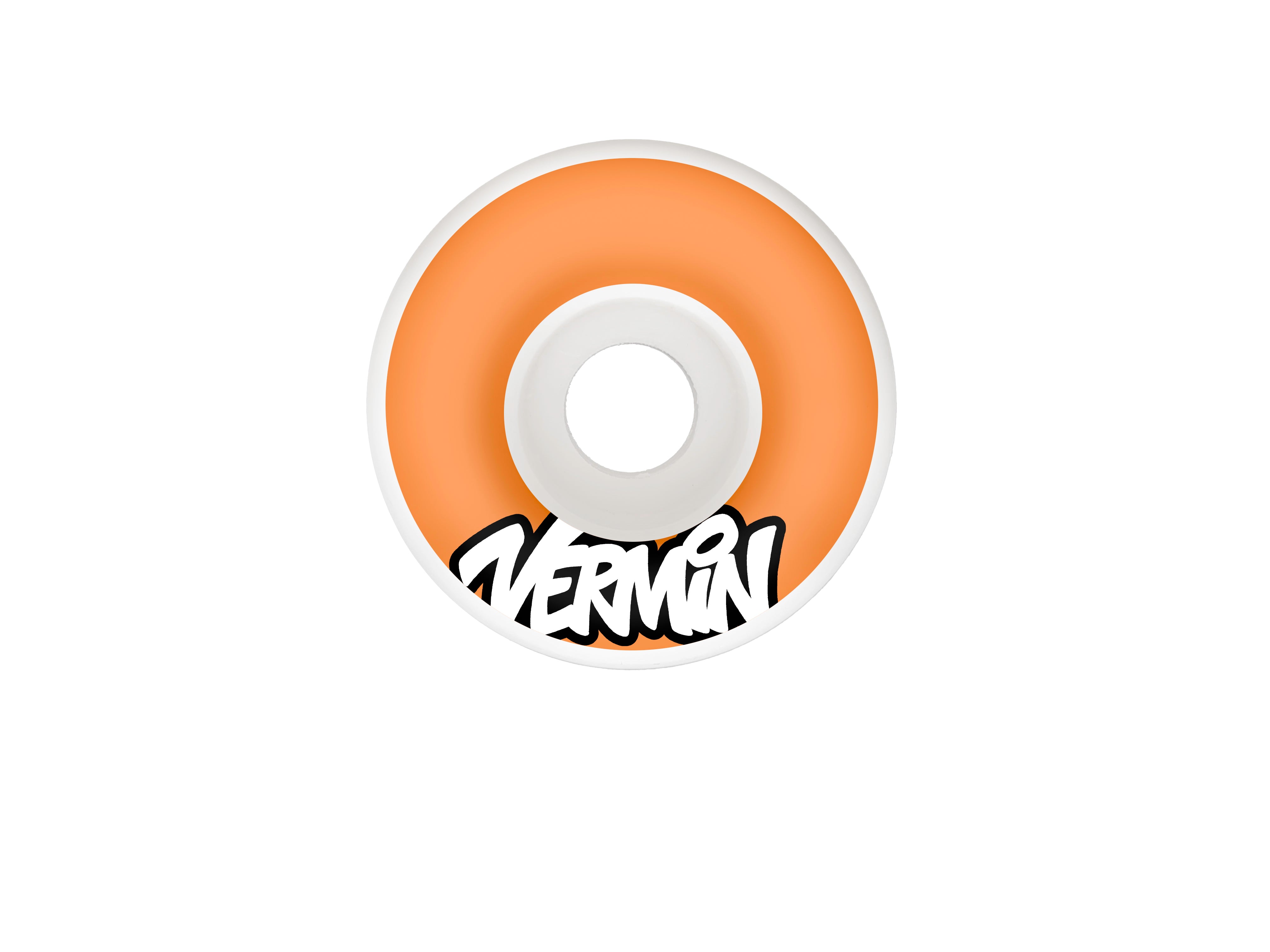 Vermin Logo Wheel 52mm Orange