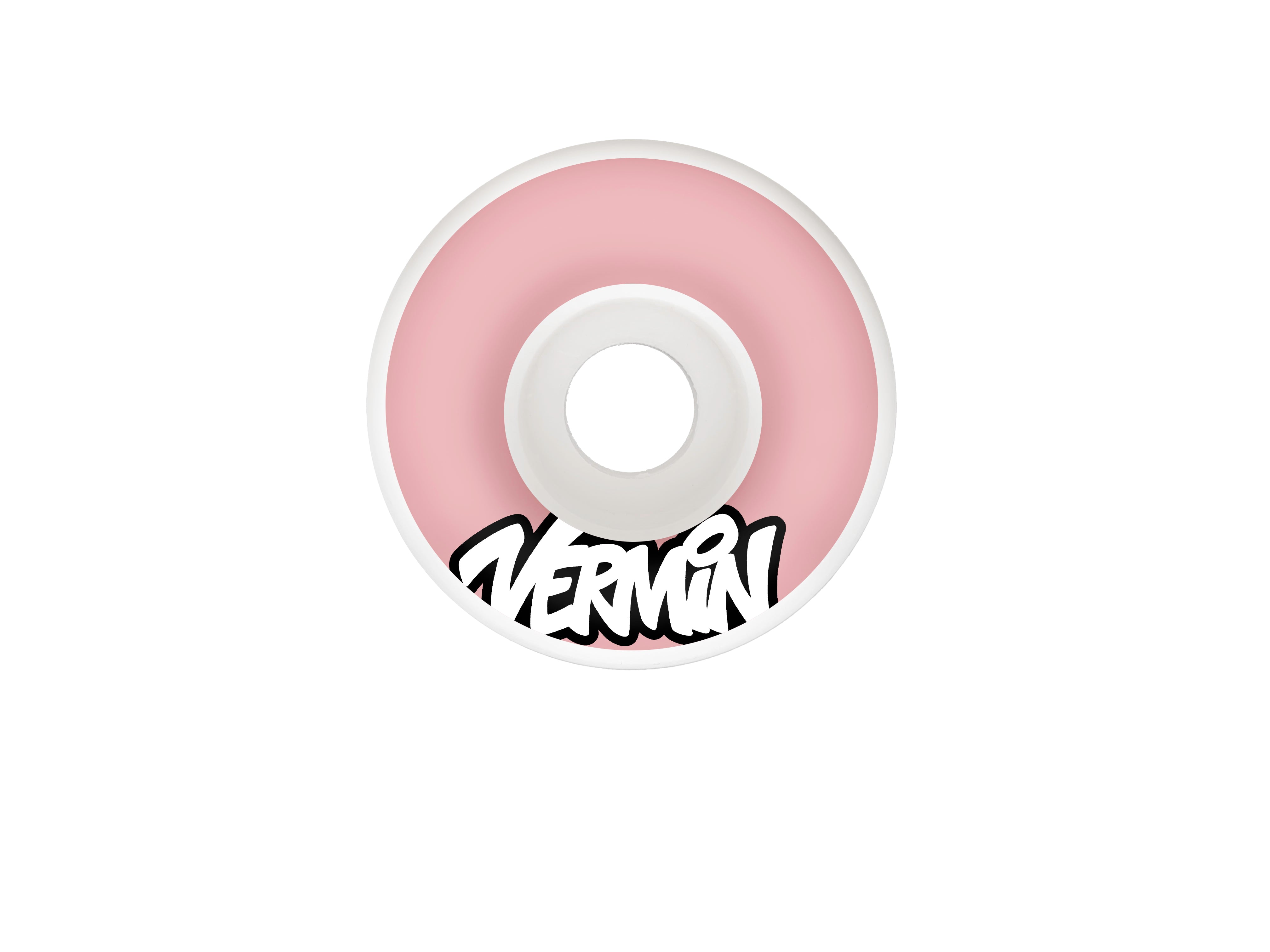 Vermin Logo Wheel 52mm Pink